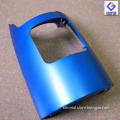 injection molded abs plastic blue shell